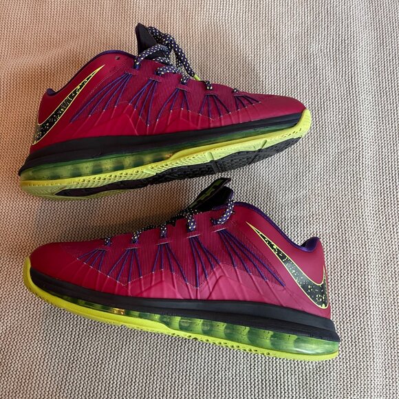 Nike Air Max LeBron 10 Low 'LeBroncurial', Men's 10.5 - Pre-Owned - Like New - Picture 3 of 7